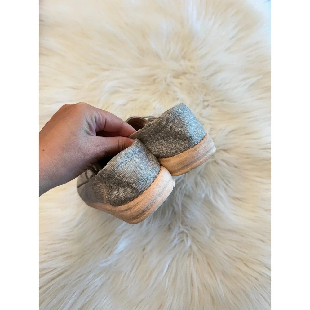 Hey dude Wendy sparkling silver peach size 13‎
